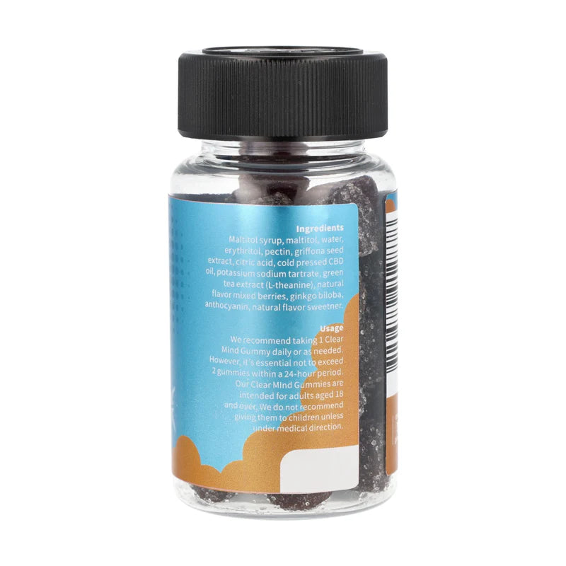 CBD Gummies - Clear Mind - 30 x 10 mg