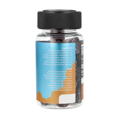 CBD Gummies - Clear Mind - 30 x 10 mg