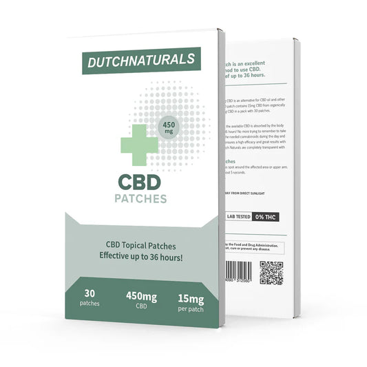 CBD Topical Patches - 30 x 15 mg