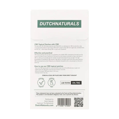 CBD Topical Patches - 30 x 15 mg