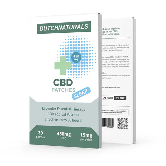 CBD Sleep Patches with Lavender - 30 x 15 mg
