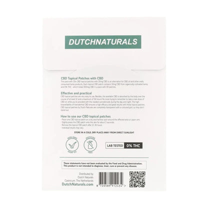 CBD Topical Patches - Extra Strong - 30 x 30 mg