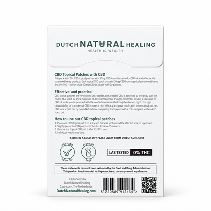 CBD Topical Patches - Extra Strong (30mg)