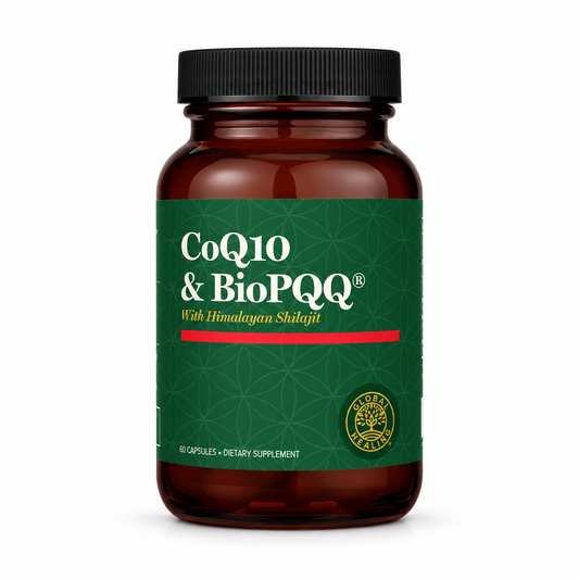 CoQ10 & BioPQQ with Shilajit - Cápsulas