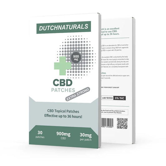 CBD Topical Patches - Extra Strong - 30 x 30 mg